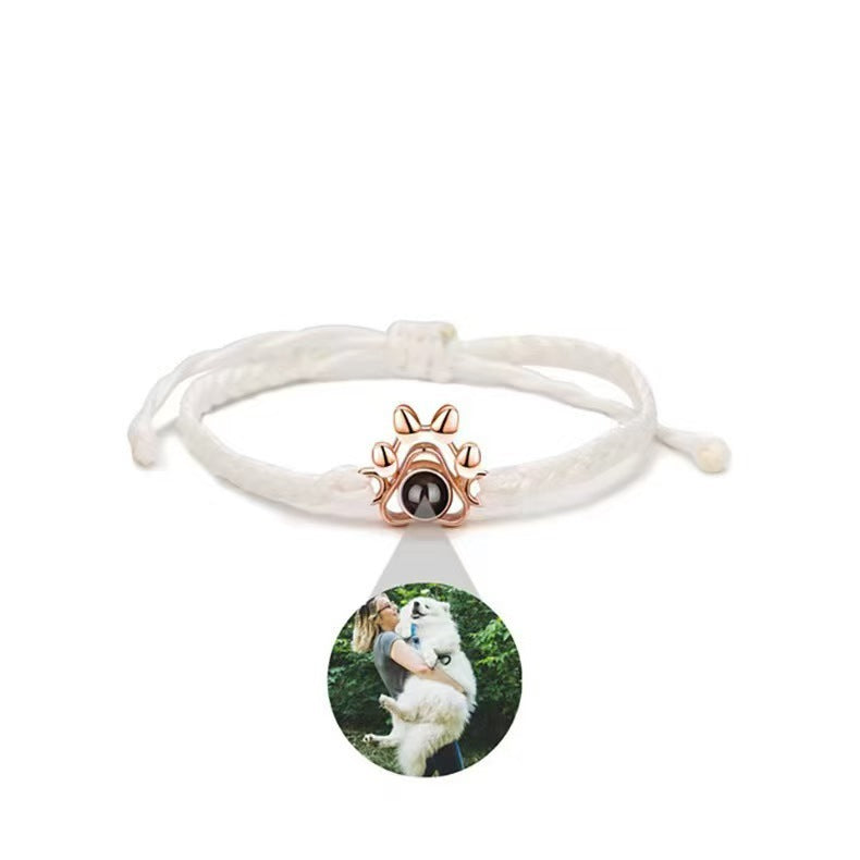 NOOK Custom Photo Projection Bracelet - How to reveal photo with phone camera