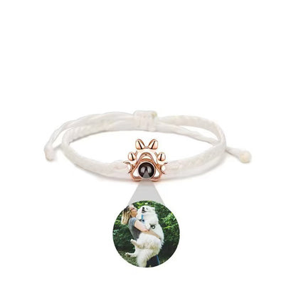 NOOK Custom Photo Projection Bracelet - How to reveal photo with phone camera